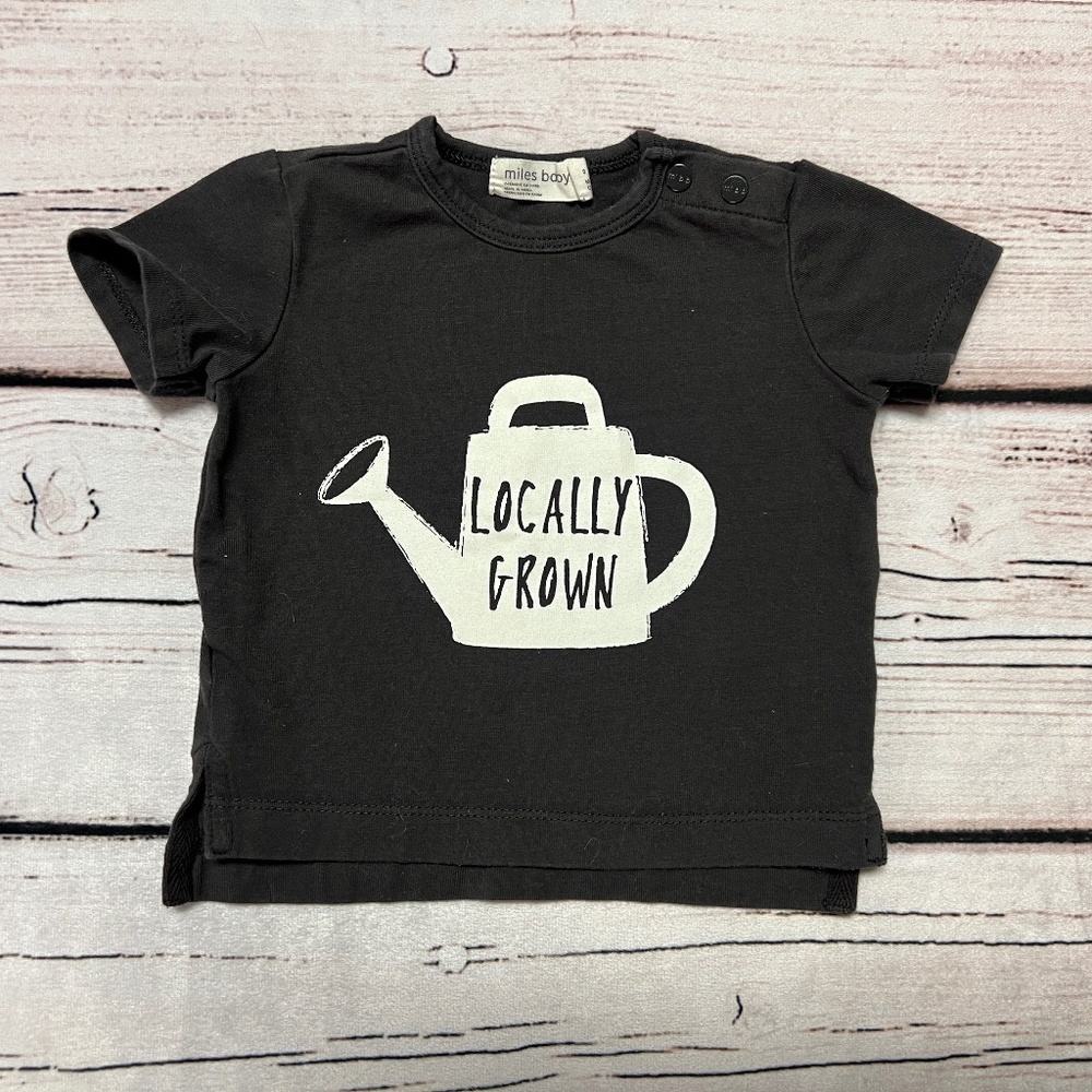 100% Cotton Locally Grown Baby Tee 3 months - Never Worn